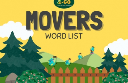 MOVERS WORD LIST - ANH NGỮ E-GO