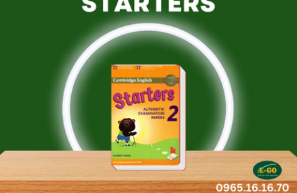 STARTERS – AUTHENTIC EXAMINATION PAPERS 2 – TEST 1,2,3